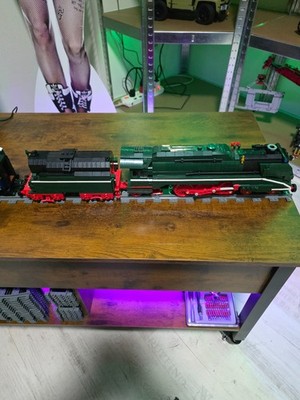 Mould King Eisenbahn 2 Sets + 4 Weichen