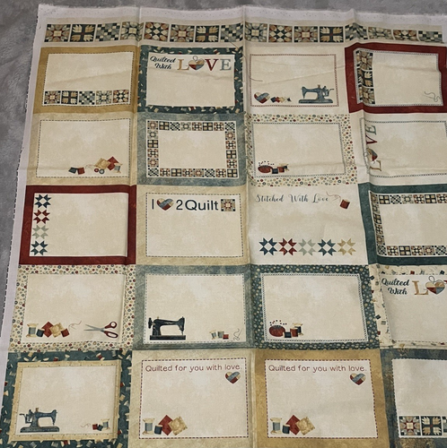 A STITCH IN TIME BY DEBORAH EDWARDS 25 Inches x 42 Inches Wide Northcott - Picture 5 of 12