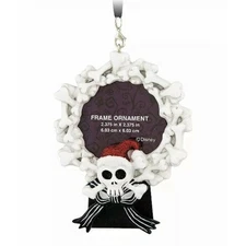 Disney Parks Nightmare Before Christmas Jack Skellington Bones Frame Ornament