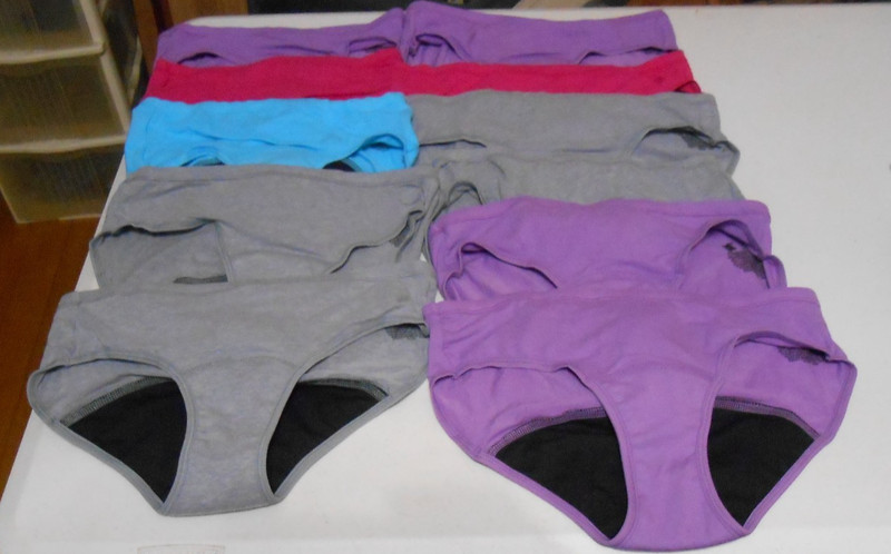 Hanes Period Underwear 12 Pair Girls Size 12 & 16