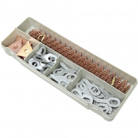 Boîte de consommables acier débosselage haute conductivité avec coffret rigide