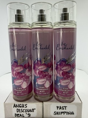 Bath & Body Works  3 PCS BE ENCHANTED FINE FRAGRANCE MIST 8oz, NEW