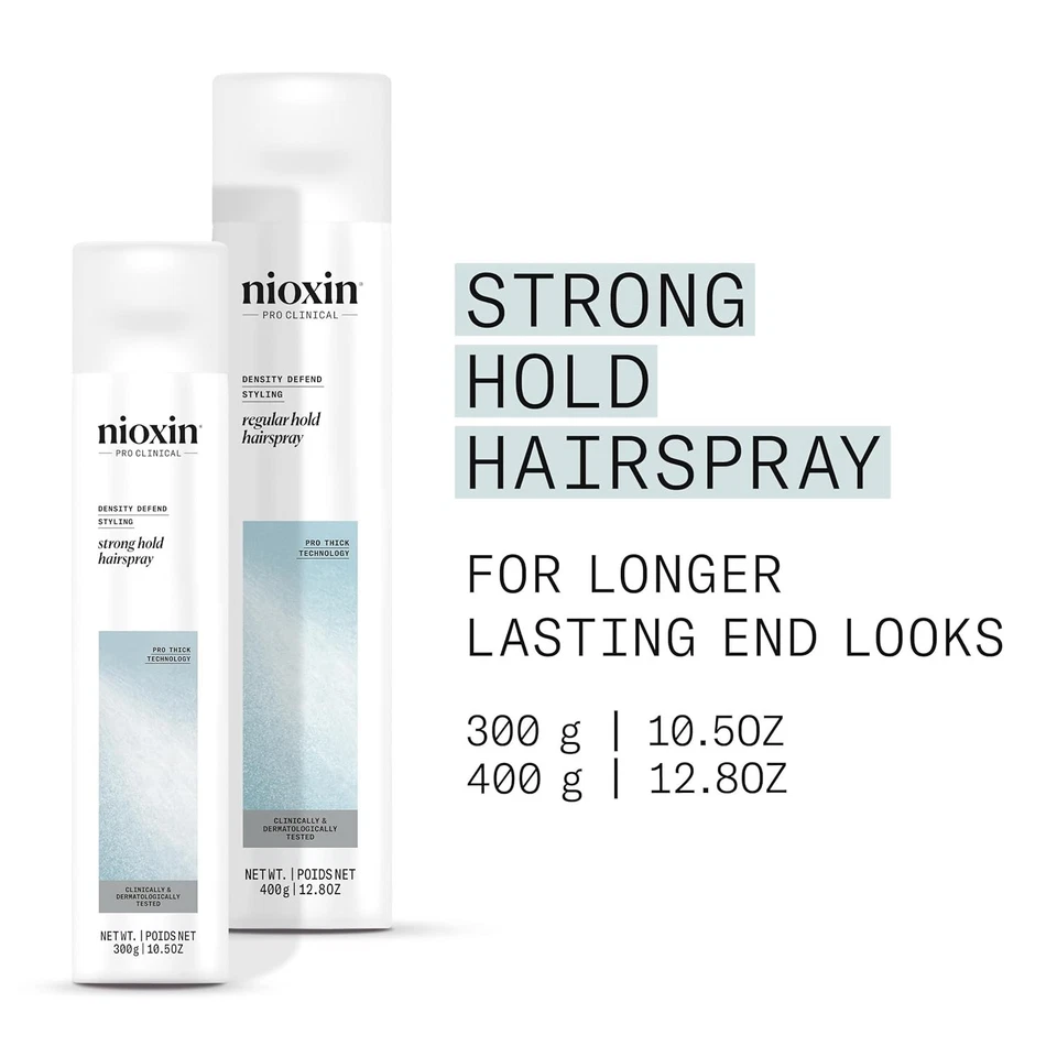 Лак для волос Nioxin Density Defend Styling Strong Hold 10,6 унции - Изображение 4 из 4