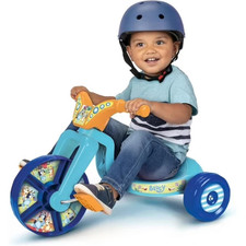 Bluey Toddler Kids Ride-On 8.5" Fly Wheels Junior Cruiser Tricycle Toddler Bike