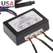 2 Channel Front Rear Parking View Camera Video Converter Control Box Accessories