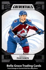 2022-23 Upper Deck Credentials Mikko Rantanen #22 Colorado Avalanche NHL Hockey