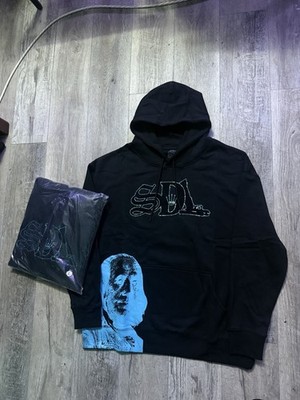 Skysdalimit Blue El Chapo Rhine Stone Hoodie Sizes L available | eBay