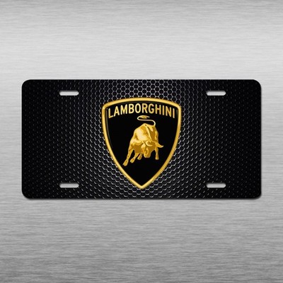 Lamborghini Urus Revuelto Sport Vehicle License Plate Art Novelty Car Auto Tag