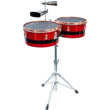 Toca Eric Velez Signature Series Timbales Rojo Arandano Glitter