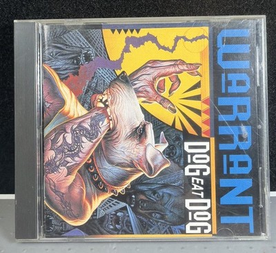  Warrant - Dog Eat Dog (CD, 1992, Columbia) Tested - Good Hard Rock  