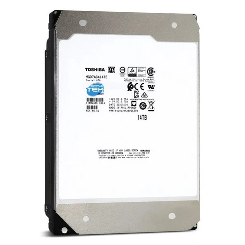Toshiba 14Tb Mg07Aca14Tey Toshiba Mg07aca14te Hard Disk 14Tb 3.5" Sata Hdd Server Nas 24/7 Dvr Pc