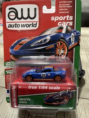 Auto World Sports Cars Gulf 2011 Corvette Z06 1:64