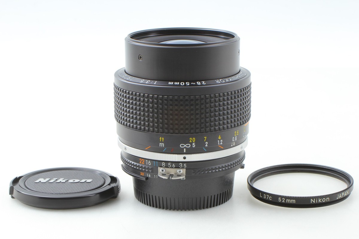 Near MINT] Nikon Ai-S Zoom Nikkor 28-50mm f3.5 MF AIS Lens F Mount