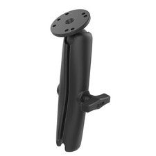 RAM Long Size Double Socket Arm with 2.5" Round AMPS Base  1.5" Ball RAM-103U-D
