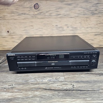 Sony CDP-CE235 5-Disc CD Changer Disc Ex-change System FOR PARTS or Repair READ