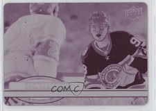 2025-26 Upper Deck Series 1 UD Canvas Printing Plate Magenta 1/1 Connor Bedard