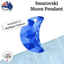 Swarovski 8816 - Crescent Moon Pendant 30mm. 1 piece per packet