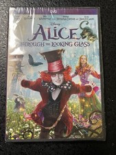 Alice Through the Looking Glass DVD 2016 Release, New Sealed