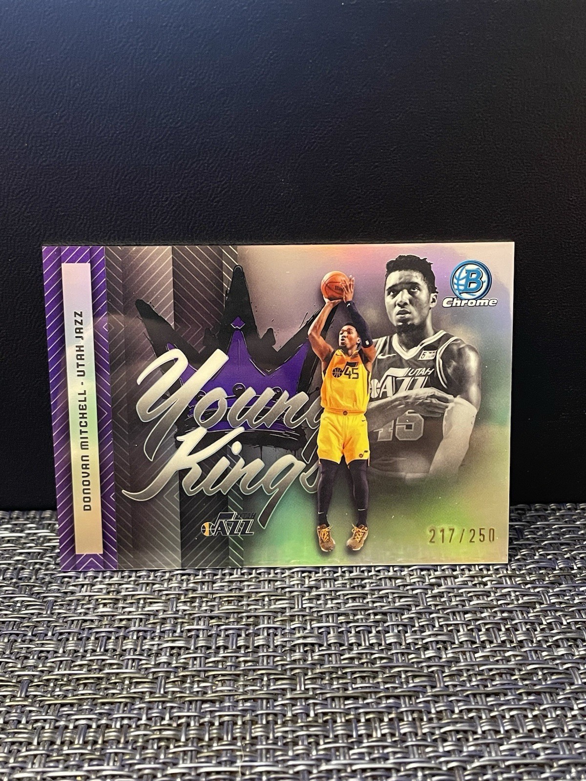 2025-26 Bowman - Young Kings Donovan Mitchell #YK-15 Purple Refractor /250
