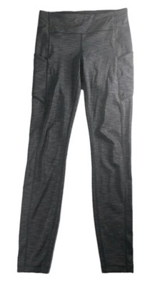 Lululemon Speed Up Tight *28'' Women's SZ 6 Heathered Black  W5CM8S