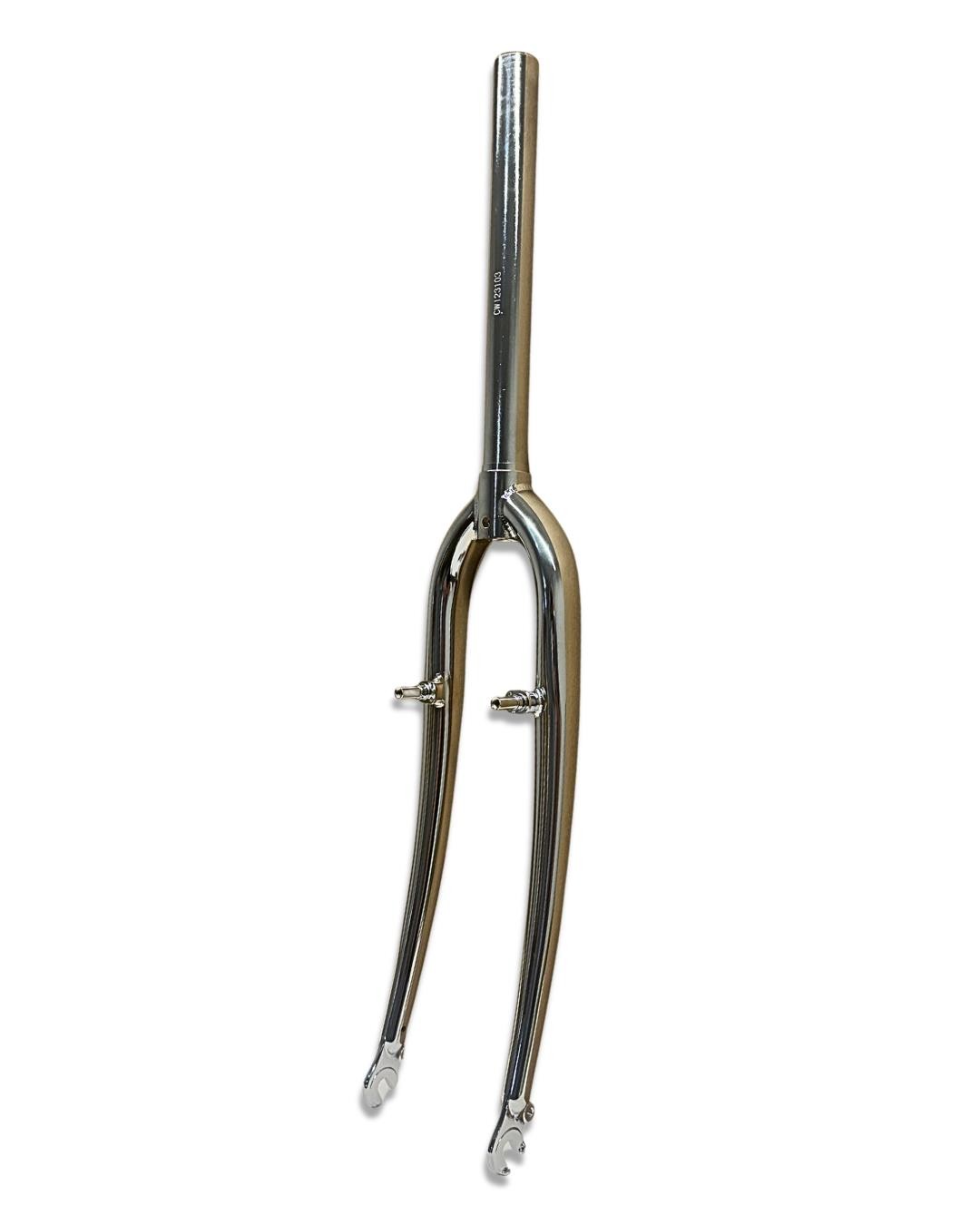 UltraCycle Retro 26” Steel Rigid Fork 1-1/8” 100mm QR V-Brake Chrome