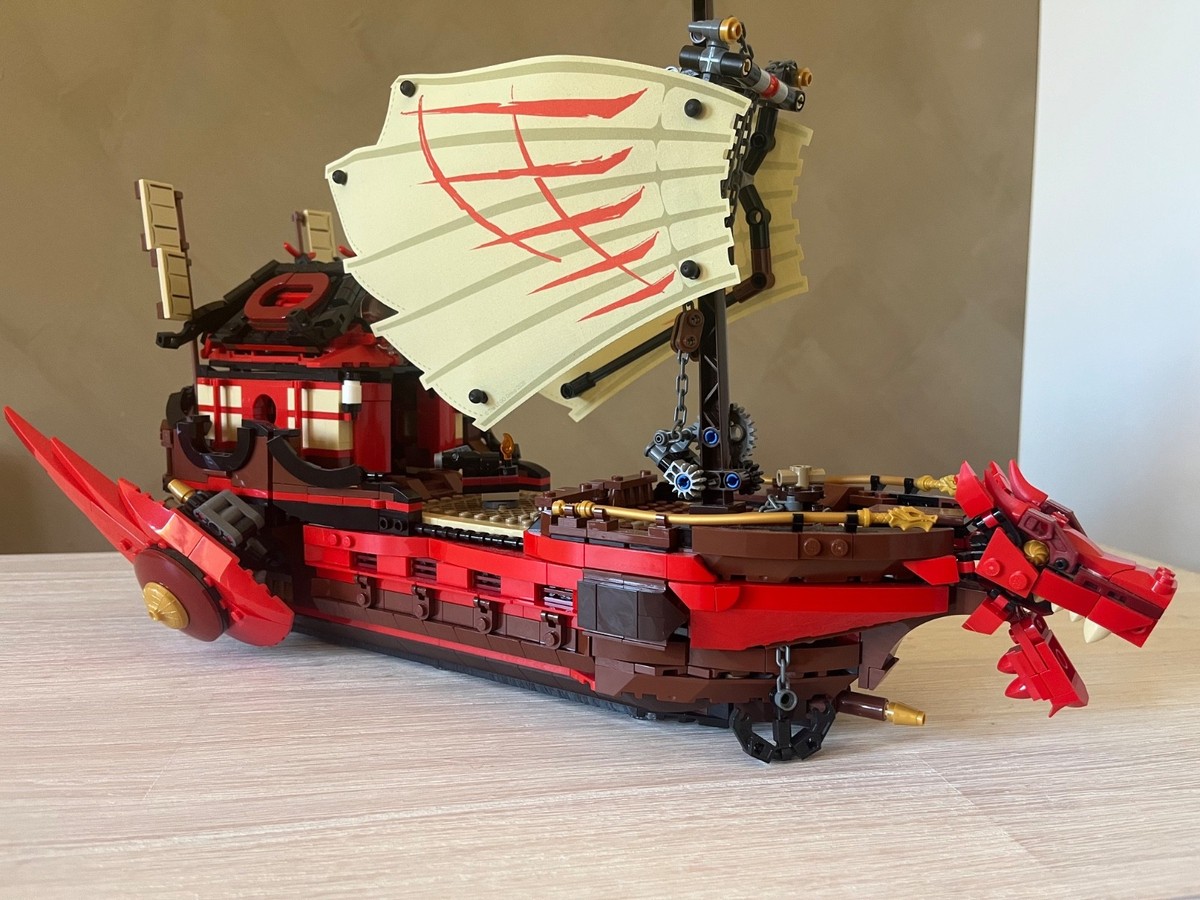 LEGO NINJAGO: Destiny's Bounty (71705) COMPLETE W/Minifigs, Box