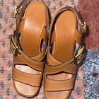 Coach Women’s  Archival Buckle Wedge Shoes Size 10 — photo 5
