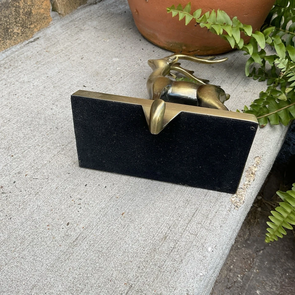 Medias vintage de latón macizo para renos Foto 4 de 4