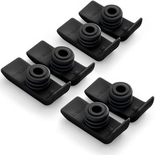 3-Pack: Walker Ski Glides for Drive Medical Walkers - 3 Pairs Black 