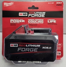 Milwaukee M18 REDLITHIUM FORGE XC8.0 Battery Pack 48-11-1881 NEW GENUINE