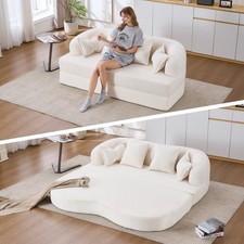 2-in-1 Foldable Sofa Bed,70 Inch Folding Boneless Couch Convertible Compressed