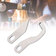 Serger Sewing Machine 2 Pcs Multi‑Function Household Overlock Upper Lower Knife