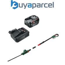 Bosch 06008B3001 18v Telescopic Hedgecutter UniversalHedgePole + 4AH Battery kit