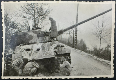 #ad #ad 1940#x27;s WWII Panzer VI Tiger Heavy Tank on Road Vintage Archive Photo $44.10