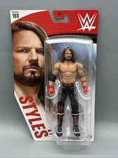 WWE AJ Styles Series 108 Action Figure Mattel Brand New in Box