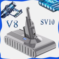 8.0Ah Battery For Dyson V8 Absolute SV10 Animal Vacuum Cleaner Battery 21.6V