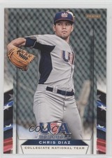 2013 Panini USA Baseball Box Set Chris Diaz #9 0y59