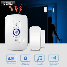 Wireless Window/Door Open Entry Security Alarm Doorbell 32 Chime Magnetic Sensor