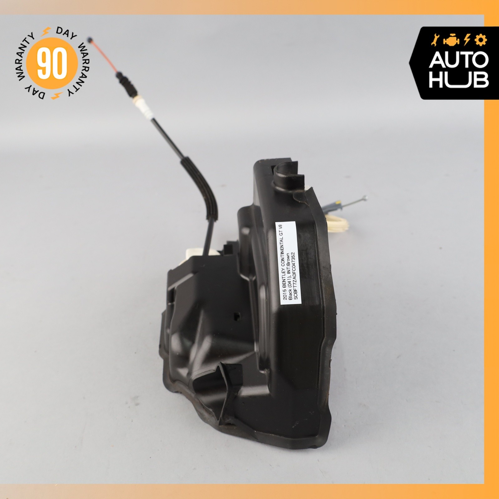 12-18 Bentley Continental GTC GT Front Left Side Door Lock Latch Keyless Go OEM
