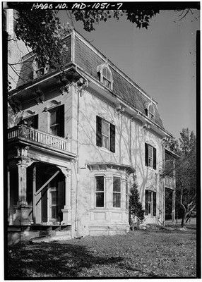 Gambrill House,Urbana Park,Frederick,Frederick County,MD,Maryland,HABS,Home,7