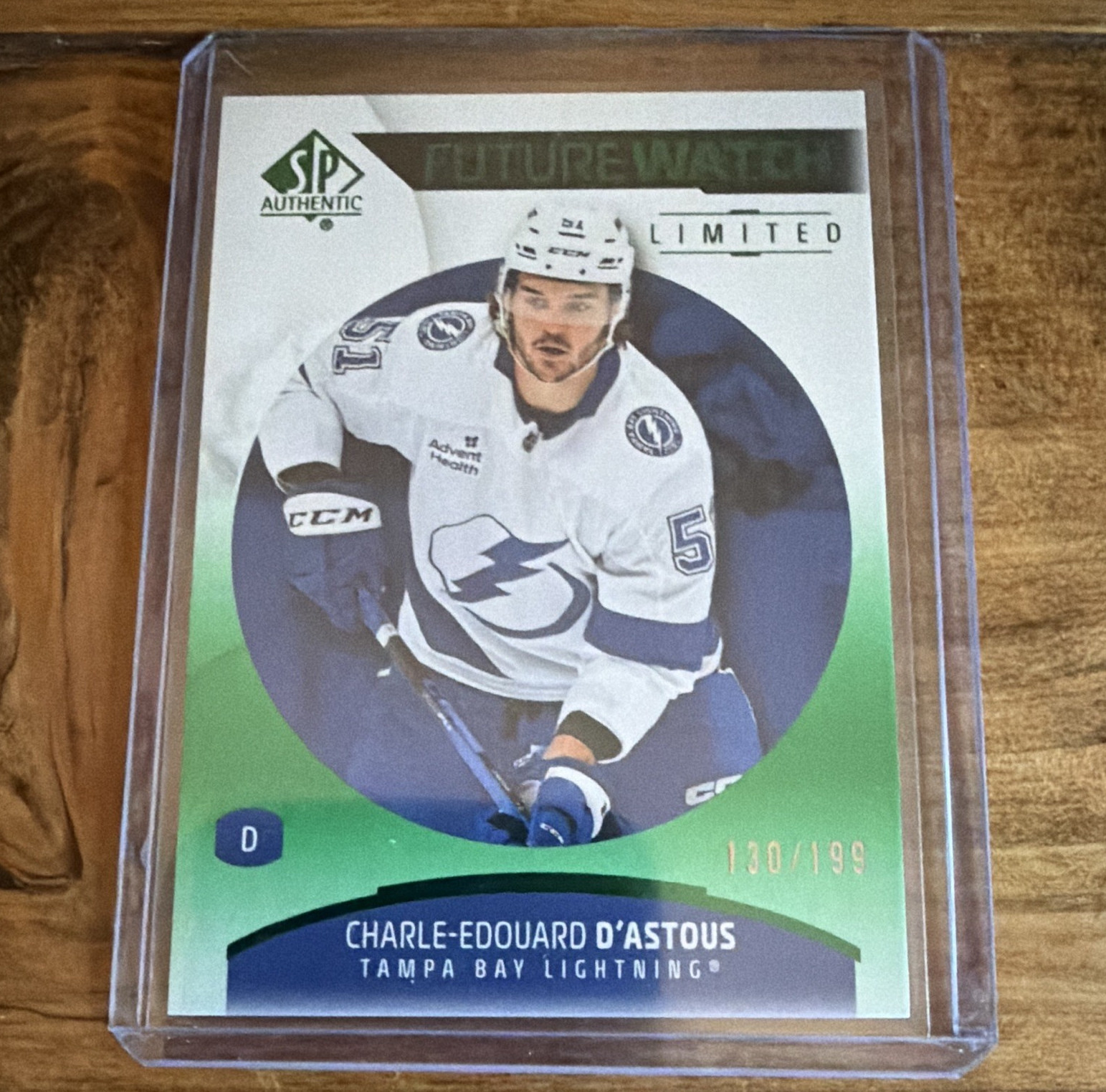 Upper Deck Future Watch Ltd Green Charle-Edouard D'Astous #198 130/199