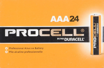 Duracell  Procell Alkaline Battery, AAA Pack of 24 32-MA92-DH0O