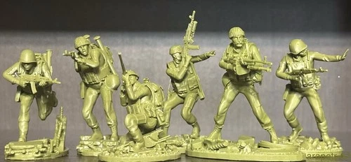 HANOMAK Russian soldiers The Chechen War Toy soldiers 1:32 full set