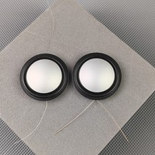 2PCS 25.4mm Voice Coil Metal aluminum Diaphragm Loudspeaker Repair Parts 4/8OHM