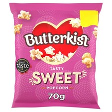 Butterkist Cinema Sweet Popcorn 70g PMP - from Giant Bradley's Sweet Shop