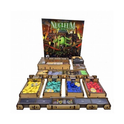 E-Raptor Boardgame Accessory Organizer for Nucleum + Expansion New
