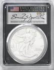 2024(P) SILVER EAGLE PHILADELPHIA STAR PRIVY FIRST DAY ISSUE PCGS MS70 DAMSTRA