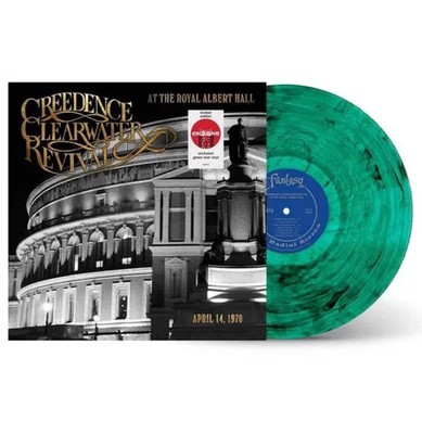 CREEDENCE CLEARWATER REVIVAL ROYAL ALBERT HALL GREEN MARBLE VINYL LP SEALED MINT