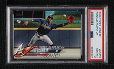 2018 Topps Update Rookie Debut Ronald Acuna Jr #US252 PSA 10 GEM MT 14do