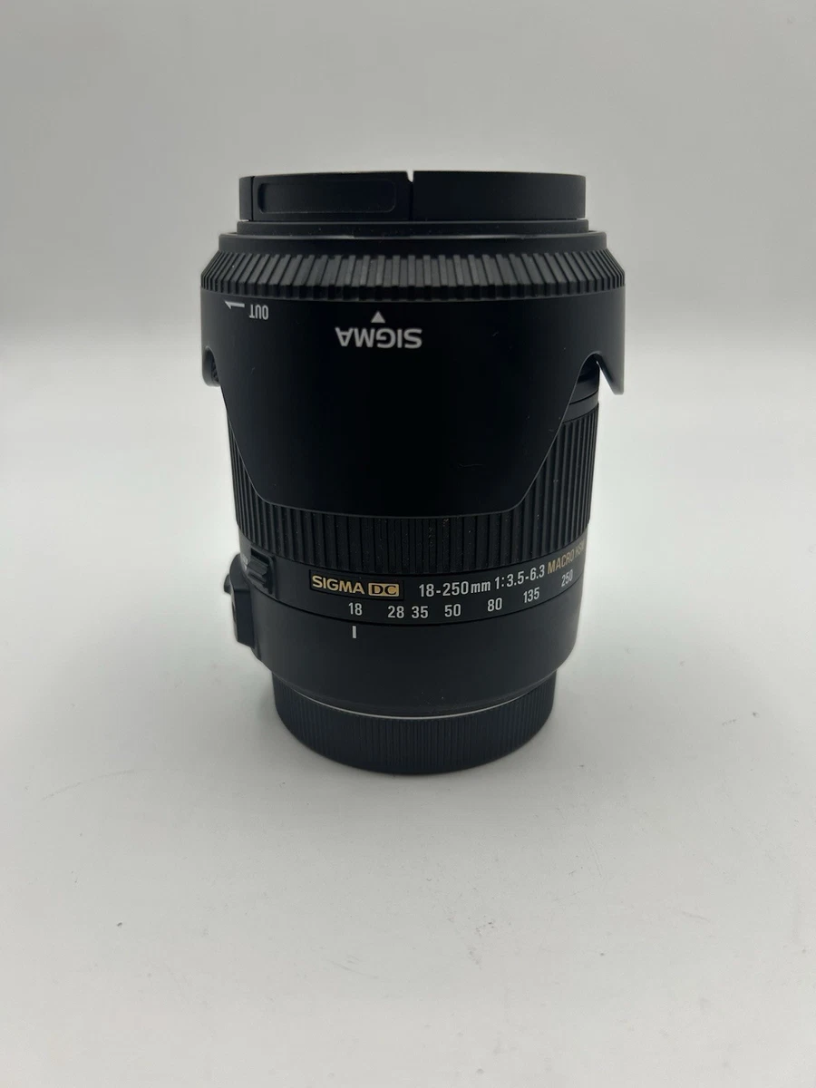 Sigma DC 18-250mm Focal Camera Lenses for sale | eBay